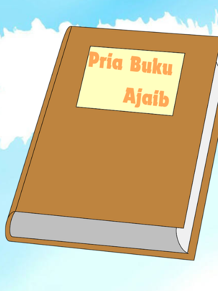 Pria Dengan Buku Ajaib! Sepertinya?