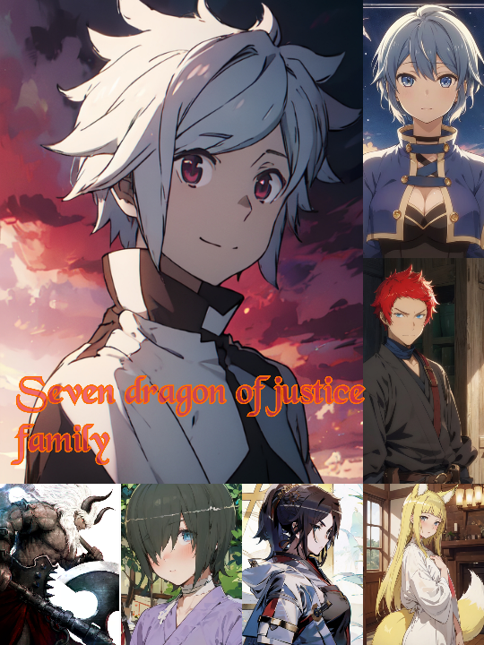 Seven Dragón of justice family