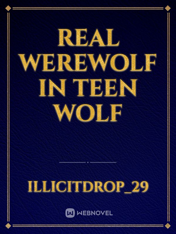 real werewolf in teen wolf