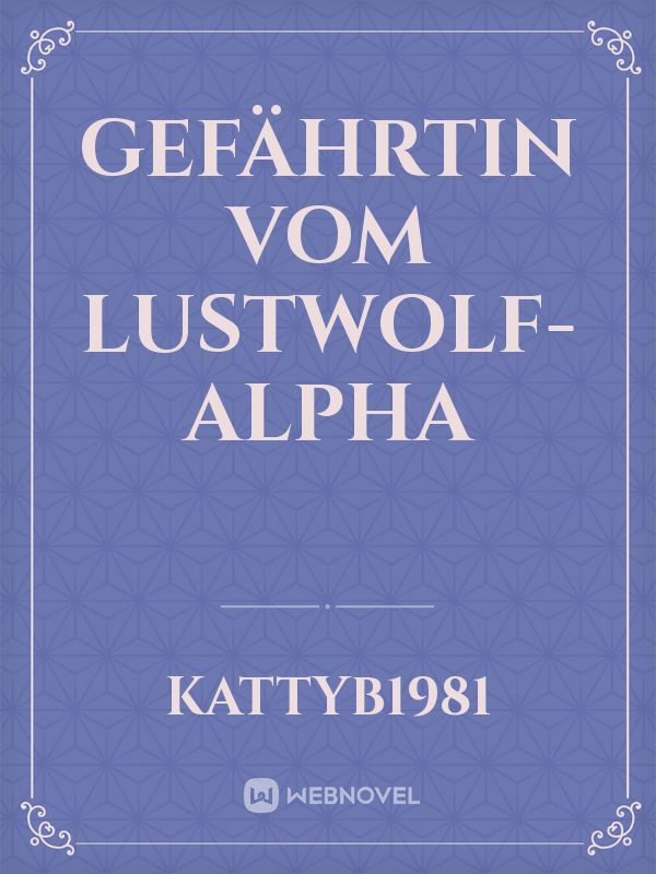 Gefährtin vom Lustwolf-Alpha