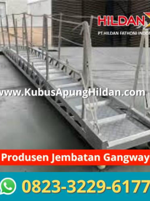 Tangga Jembatan Gangway Kapal Dermaga