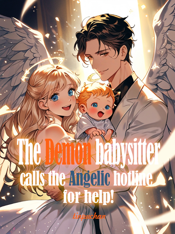 The Demon babysitter calls the Angelic hotline for help!