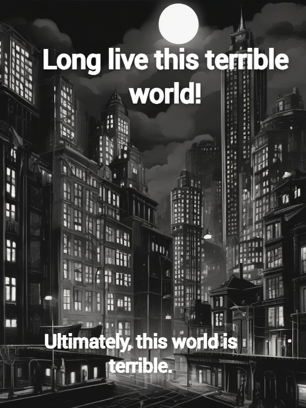 Long live this terrible world!