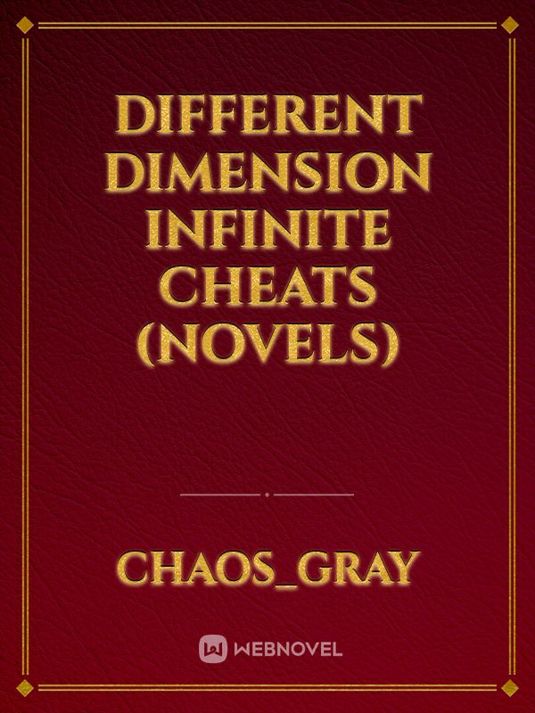 Different Dimension Infinite Cheats (Novels)