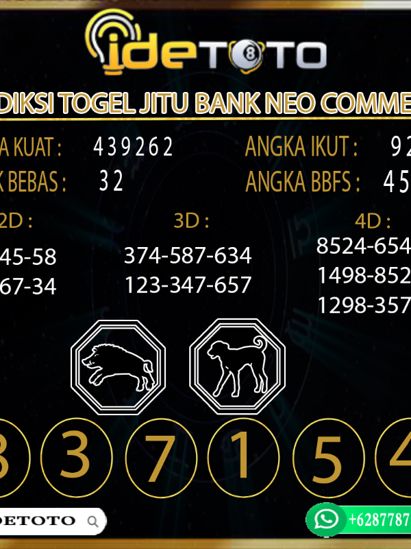 IDETOTO Prediksi Toto Jitu Maxwin Pakai Neo Ecommerce