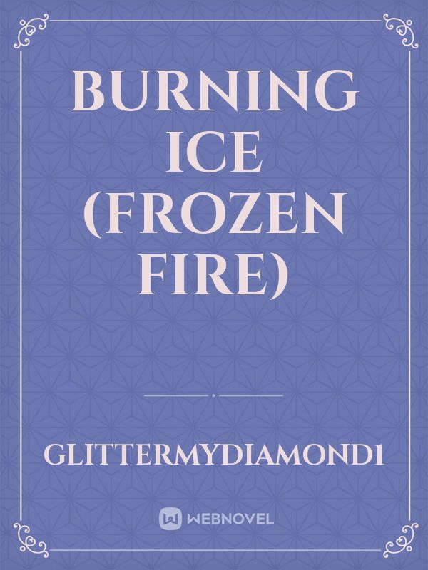 Burning ice (Frozen fire) icon