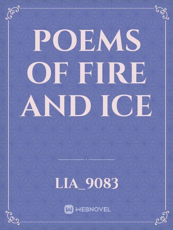 poems of fire and ice