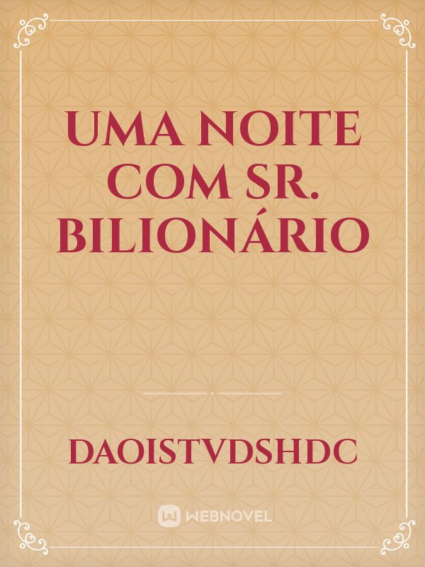 Uma Noite com Sr. Bilionário