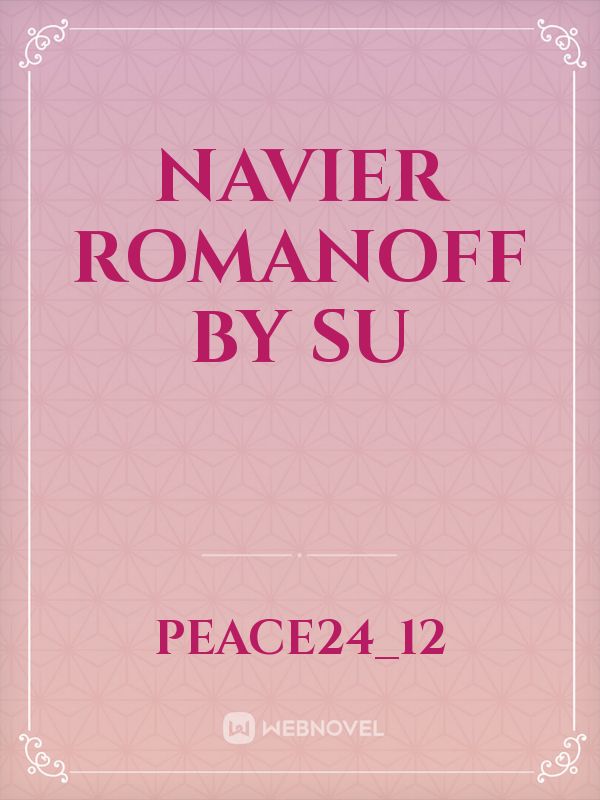 Navier Romanoff

by su icon