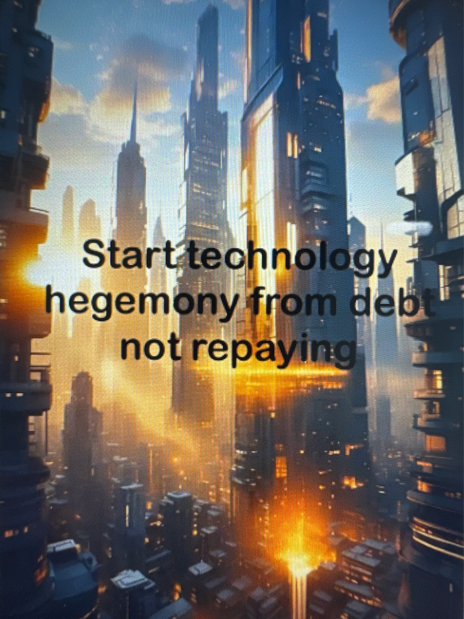 Start technology hegemony from debt not repaying icon