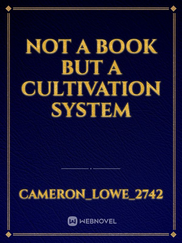 Not a book but a cultivation system