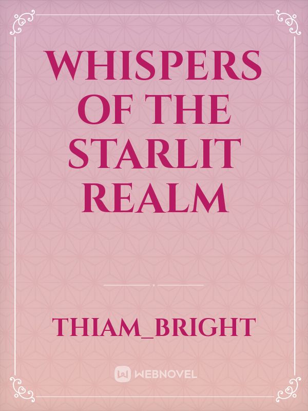 whispers of the starlit realm