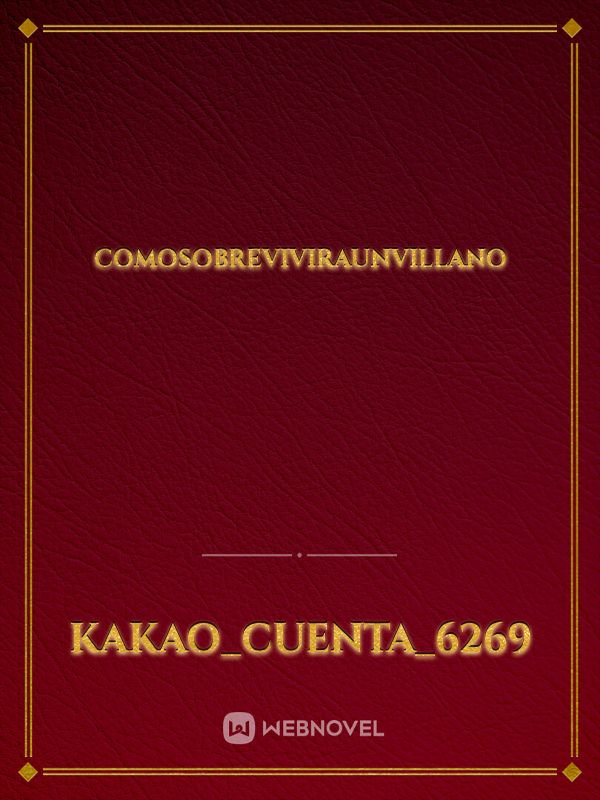 COMOSOBREVIVIRAUNVILLANO