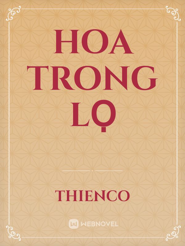 Hoa Trong Lọ